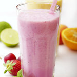 オムライス専門店 イーグル - イチゴミルクシェイク　５５０円