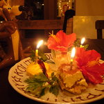  KAGETORA食堂 - バースデーデザートの盛り合わせ