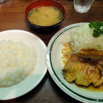 洋食エリーゼ - ポークジンジャー定食（920円）