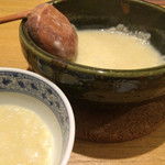 串焼き GoZZo - クリームシチューにご飯とチーズを入れた〆のリゾット