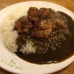 スマトラカレー 共栄堂 - 【2016/1】チキンカレー(ルー投入)