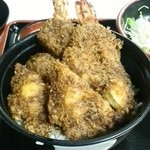 ヨーロッパ軒 春江分店 - ジャンボエビ丼￥1530