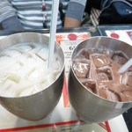 Capital Café - 杏仁霜（凍飲）と阿華田（凍飲）