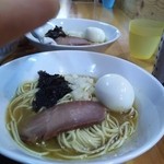 煮干中華ソバ イチカワ - 醤油 塩