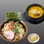 ゴル麺。 - 黄金つけ麺