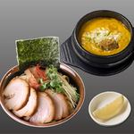 ゴル麺。 - 肉盛つけ麺