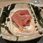 神保町 傳 - ヨコワ鮪　静岡山葵