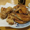 手打ちそば 三平 - 料理写真:鶏の唐揚げ、手羽先