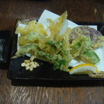 沖縄料理 サスケ - 沖縄の天ぷら８００円