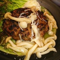 旅亭 まんぷく 六本木ヒルズ店 - ふわふわハンバーグ❤
                この日は和風きのこソ～ス❤
                . :｡ ヾ(◎´∀｀◎)ﾉ ｡: .
