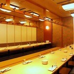 魚や一丁 - 最大50名様迄ご利用可能な掘りごたつ席♪
