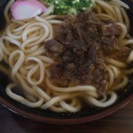 山賊村 - スジ肉うどん（並）