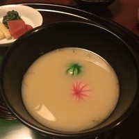 懐石 辻留 - 白味噌椀、香の物、