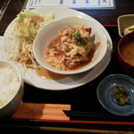 Tokotoko - 豚バラカツの玉子つゆかけ定食680円（税込）