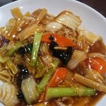 中国家庭料理 神洲之華 - 五目あんかけ焼そば(柔らか麺)