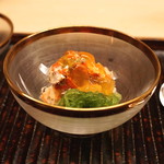 緒方 - 前菜　間人蟹の身