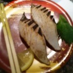 回転寿司 鮮 - サワラの炙り