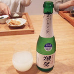 そばの実 一閑人 - 獺祭(1350円)