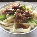 手打うどん たむら - ぐふふ～♪　さぬき夢豚の「肉うどん」だよォ～ん♪
