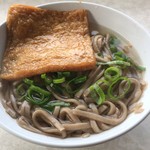 手打うどん たむら - 冬季限定の蕎麦に、オアゲを乗せて・・・
