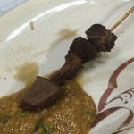 うどん商人つづみ屋 - スジ肉おでん、めっちゃイイ色～♪