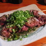 焼き鳥 まつなが - ねぎ肝