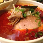 はな火屋 - 味噌らーめんの食券を購入して辛味噌コールをします！