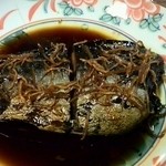 一休 - 生節の鯖の生姜煮　こりゃお酒がすすみますね(o^－^o)