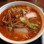 若葉食堂 - からし味噌ラーメン　￥７５０