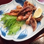 すみ江 - いかげそ揚げ  450円