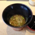 鮨し人 - 味噌汁（かぶす汁）
