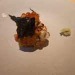 鮨し人 - 白子・雲丹・いくら　にぎり