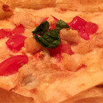 レッドロブスター - クリスピーパイピッツァには、ロブスターの身がたくさん乗っています。