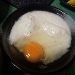 焼肉 はせ川 - まぐろハラミの鉄火丼付属の山かけ【料理】