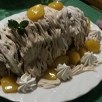 焼肉 はせ川 - 昭和のモンブランもデカ盛り級です【料理】