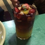 焼肉 はせ川 - マイレビ様が頼んでいたサングリアも美味しそうでした【ドリンク】