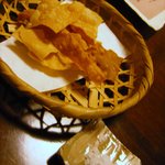 手打ち蕎麦 かね井 - そばせんべいと赤穂の岩塩