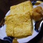 手打ち蕎麦 かね井 - これが、だし巻きだよ！