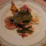 パルファン・ヴェール - オードブルの盛り合わせ（Ｃランチオードブル）