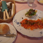 パルファン・ヴェール - スモークドサーモン（Ｂランチオードブル）