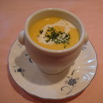 パルファン・ヴェール - カボチャの冷製ポタージュ（Ｂ，Ｃランチスープ）