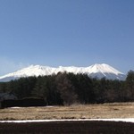 時香忘 - 時香忘近くから眺める御嶽山