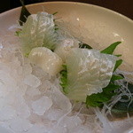 こなす - 白身のお造り(ひらめ)