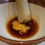 こなす - お造りはお好みでウニポン酢でも頂けます