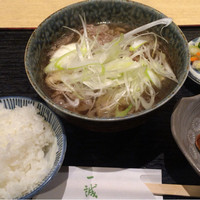 一誠 - 肉豆腐定食 750円