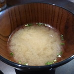 エヴァダイニング - お味噌汁