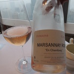 アジュール フォーティーファイブ - ブルゴーニュ コルサネのロゼが合わされました。