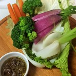 Orso Verde - 大熊さん家の野菜　焦がしバーニャソース