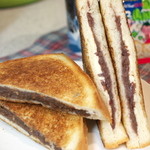 たいやき そら - あんバターサンド（250円）、あんチョコサンド（300円）