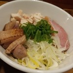 がふうあん - 和え玉鴨増し(2015/12)